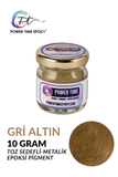 SEDEFLİ METALİK PİGMENT/ GRİ ALTIN / 10 gram