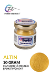PEARLESCENT PIGMENT POWDER / GOLD / 10 grams 