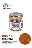 PEARLESCENT PIGMENT POWDER / BRONZE / 10 grams 