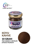 SEDEFLİ METALİK PİGMENT/ KOYU KAHVE/ 10 gram
