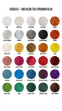 SEDEFLİ METALİK PİGMENT BOYALAR/ 10 gram